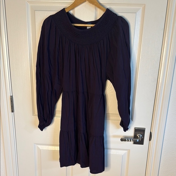 Old Navy Dresses & Skirts - Old Navy Purple Bishop Sleeve Sundress Work